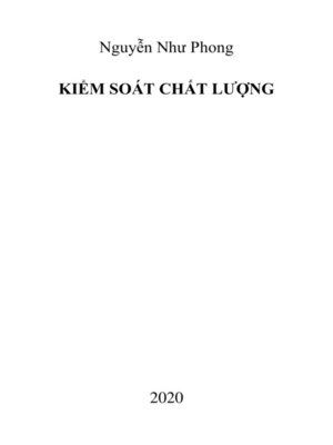 cover image of Kiểm Soát Chất Lượng